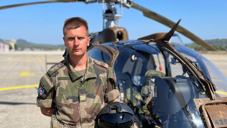 Portraits du capitaine Cédric et du sergent-chef Claire mobilisés dans la lutte contre les incendies