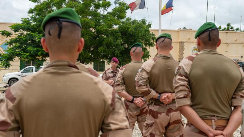 Visite du COMANFOR aux détachements d’Abéché et de Faya-Largeau, au Tchad