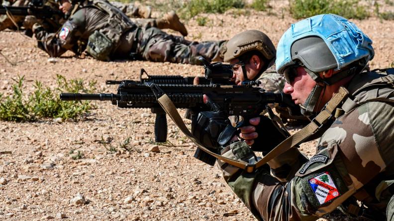 DAMAN – Entraînement conjoint de la Force Commander Reserve avec les forces armées libanaises