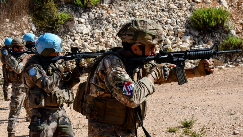 DAMAN – Entraînement conjoint de la Force Commander Reserve avec les forces armées libanaises