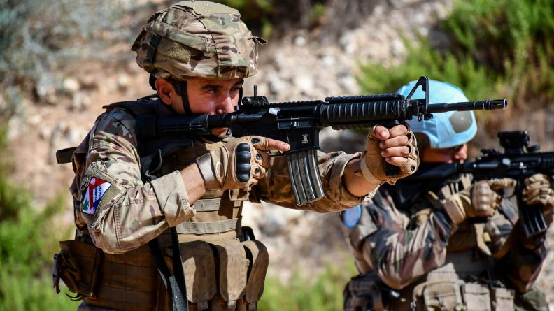 DAMAN – Entraînement conjoint de la Force Commander Reserve avec les forces armées libanaises