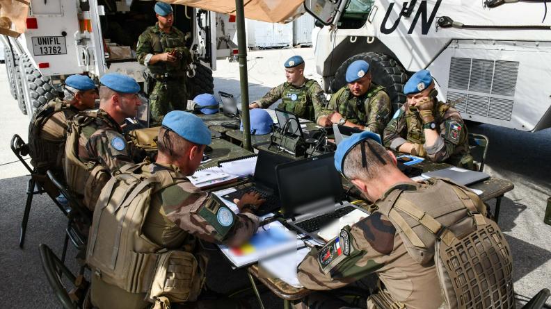 DAMAN – Exercice interallié pour les militaires français de la Force Commander Reserve 