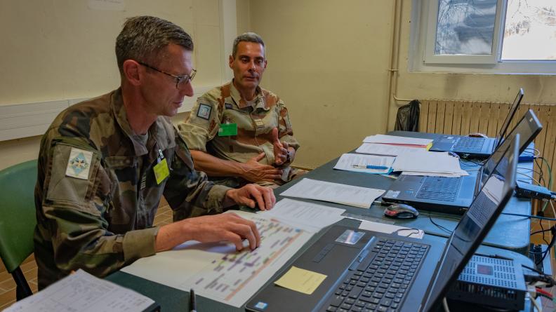 BARKHANE – Préparation opérationnelle état-major pour les militaires prochainement projetés