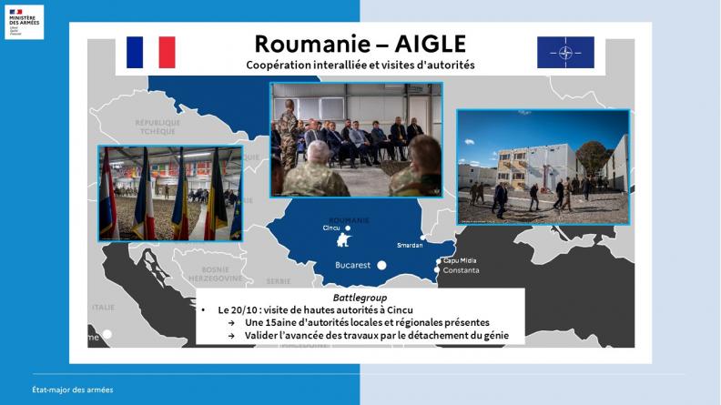 Coopération interalliée et visites de hautes autorités