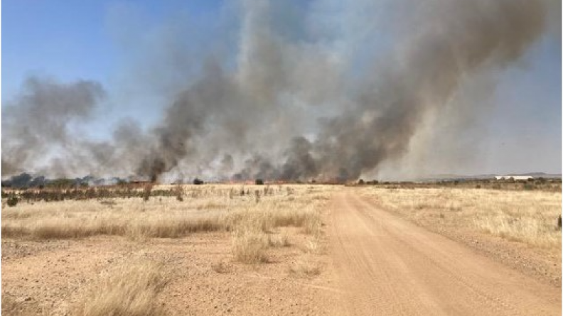 TCHAD – Lutte conjointe contre les incendies aux abords de l’aéroport d’Abéché 