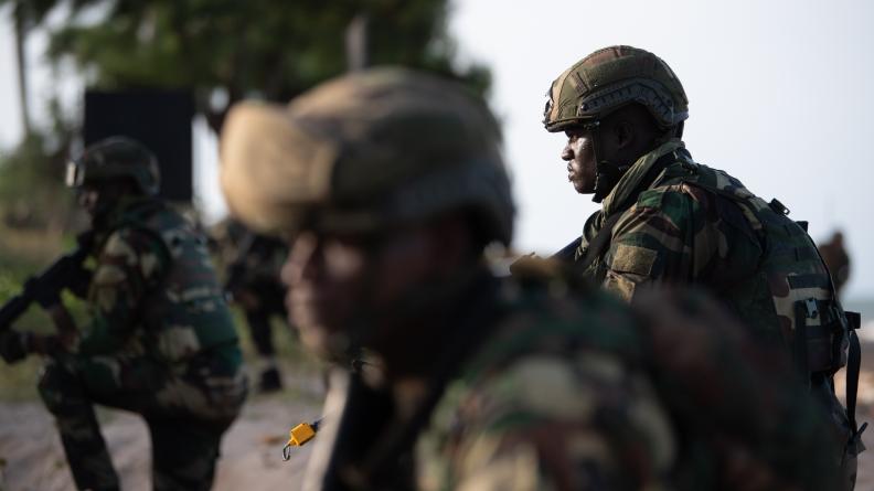 Exercice franco-sénégalais amphibie XARITOO 2022
