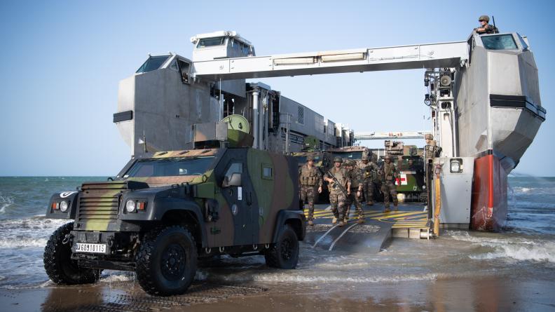Exercice franco-sénégalais amphibie XARITOO 2022