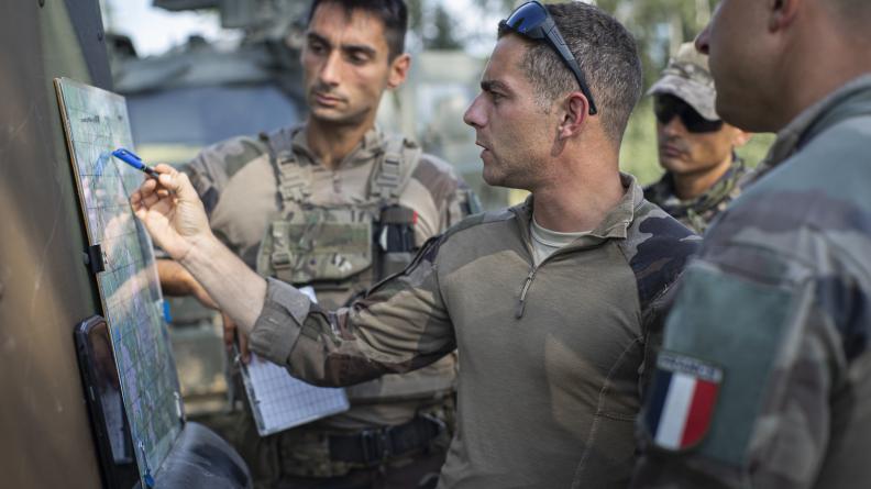 Préparation opérationnelle intensive pour le contingent français du Battle Group de l’eFP