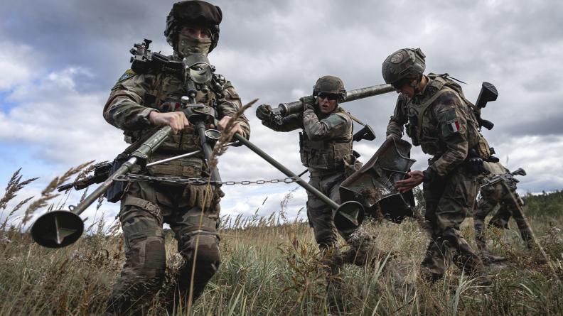 Préparation opérationnelle intensive pour le contingent français du Battle Group de l’eFP