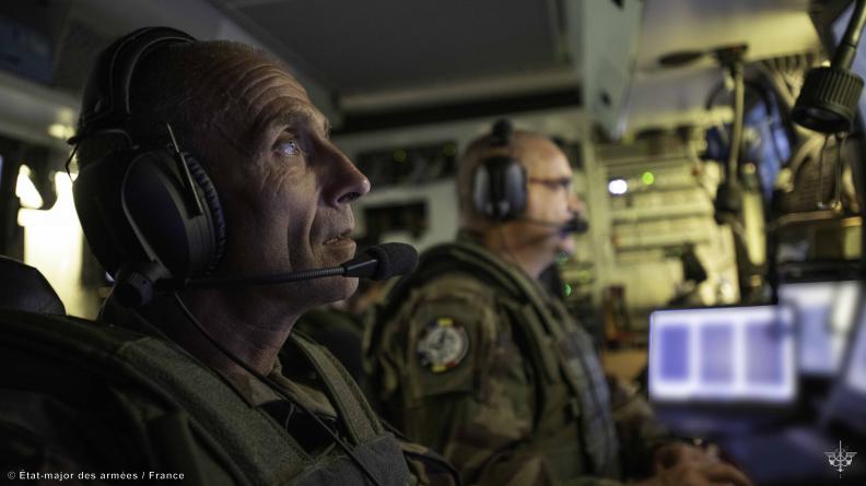 Exercice de défense anti-aérienne pour le détachement MAMBA