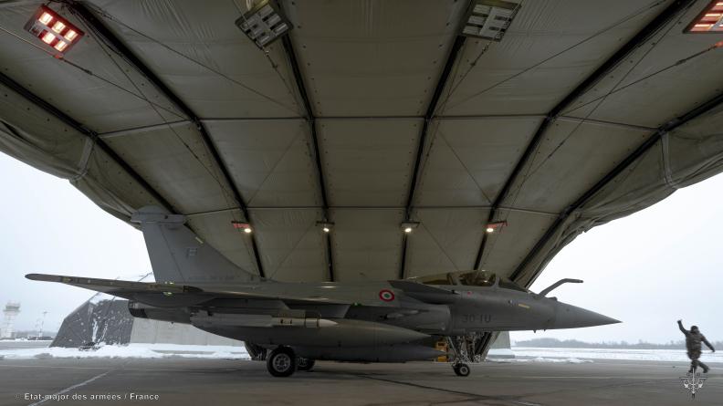 eAP – Entraînement au décollage sur alerte Tango Scramble pour les Rafale français