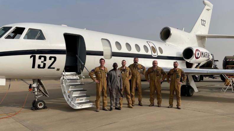 CORYMBE – Première patrouille opérationnelle AFRICAN NEMO 2023 dans le golfe de Guinée