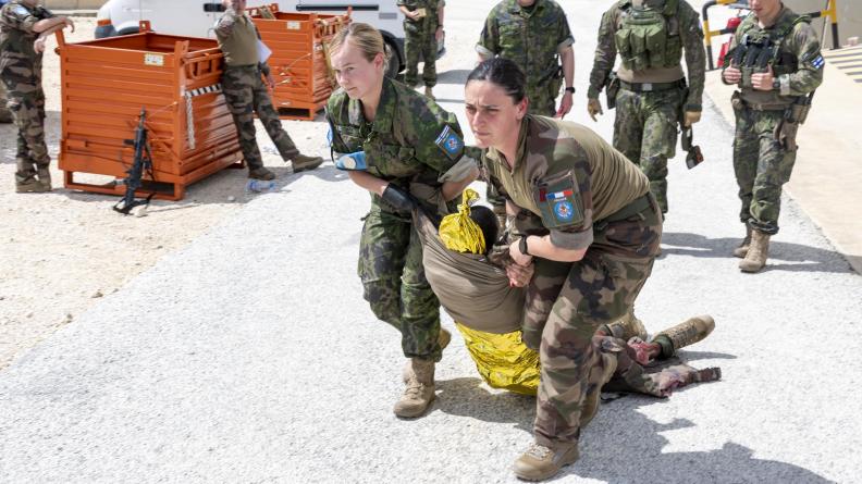 DAMAN – Exercice MASCAL de gestion d’afflux massif de blessés