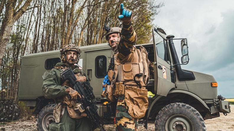 ORION 23 - Phase 4 :  le 12e RC aux avant-postes de la bataille de Mailly-le-Camp