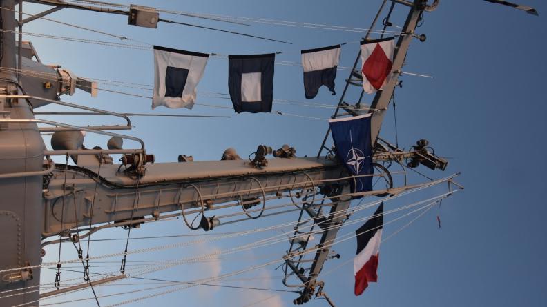 Le CMT Pégase rejoint le groupe de guerre des mines OTAN