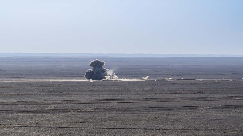 CHAMMAL – Entraînement à l’appui aérien rapproché avec l’armée jordanienne 