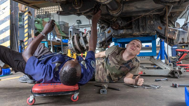 EFCI – Partenariat militaire opérationnel avec la gendarmerie nationale ivoirienne 