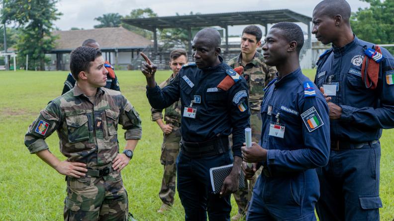 EFCI – Partenariat militaire opérationnel avec la gendarmerie nationale ivoirienne 