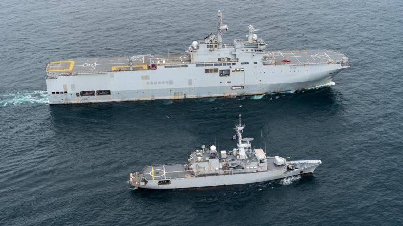CORYMBE – Bilan fin de mission Corymbe du PHA Mistral