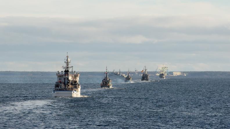 Le CMT L’Aigle et un avion Atlantique 2 participent à l’exercice FREEZING WINDS 23