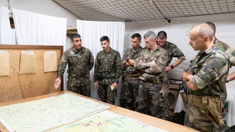 Portrait du capitaine Vilanova : officier de liaison brésilien au sein de l’état-major des FAG