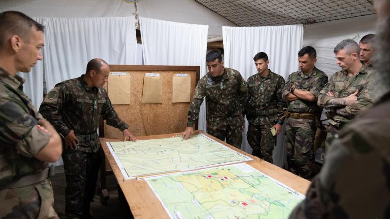 Portrait du capitaine Vilanova : officier de liaison brésilien au sein de l’état-major des FAG