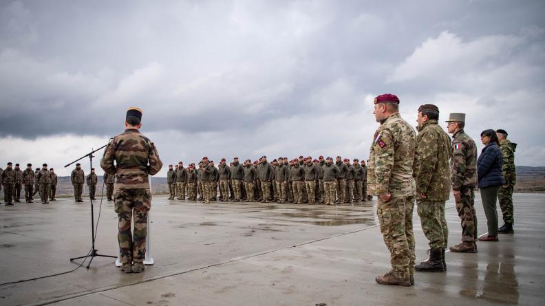 Cérémonie d’intégration de la section luxembourgeoise