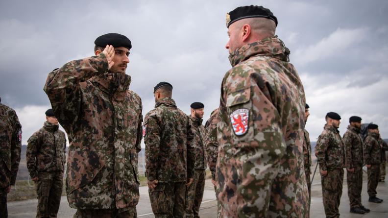 Cérémonie d’intégration de la section luxembourgeoise