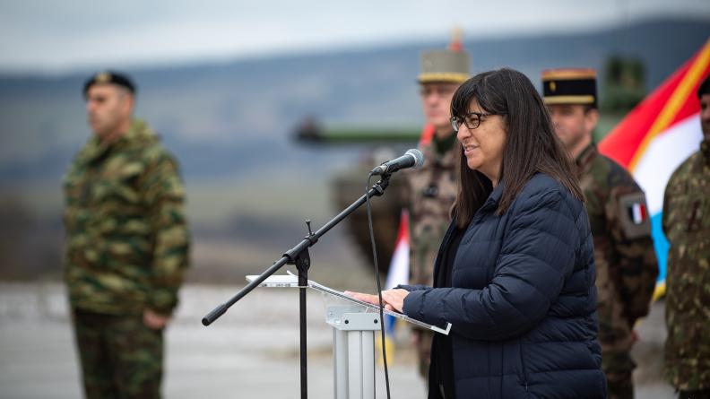 Cérémonie d’intégration de la section luxembourgeoise