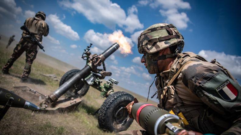 Exercice DACIAN STRIKE sur le camp militaire de Smardan