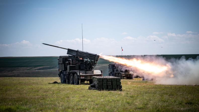 Exercice DACIAN STRIKE sur le camp militaire de Smardan