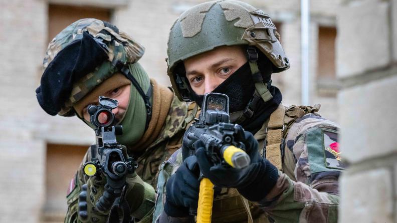La compagnie d’infanterie légère prend part à l’exercice interalliés CITY OF BLACK ANGELS
