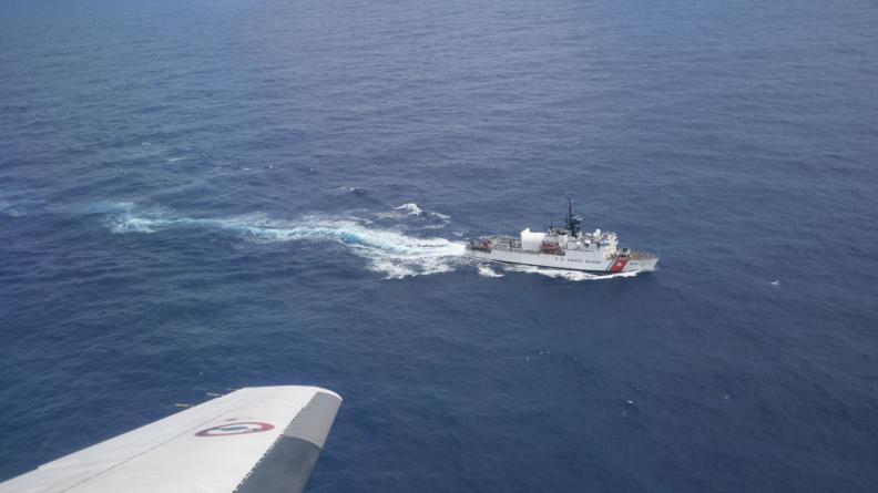 Un Falcon de la Marine Nationale en mission de surveillance maritime en ZEE du Vanuatu