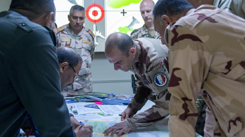 Mission OTAN en Irak : séminaire NRBC au sein du Joint Operations Command