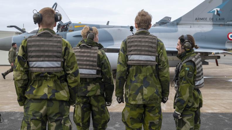Déploiement MORANE de deux Mirage 2000-5 en Suède