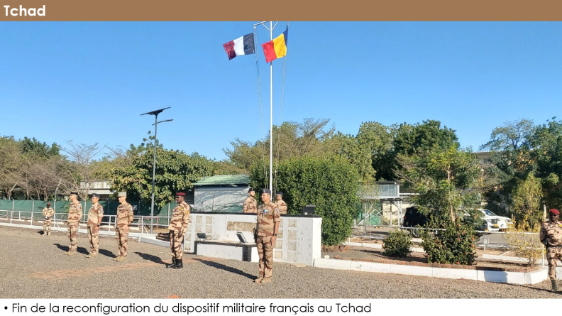 Point de situation des opérations du jeudi 23 janvier au jeudi 30 janvier 2025
