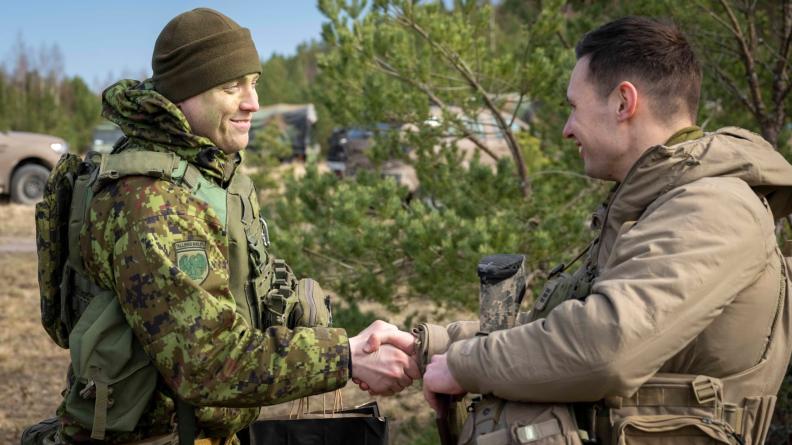 Estonie – Exercice conjoint franco-estonien TROTS 25 