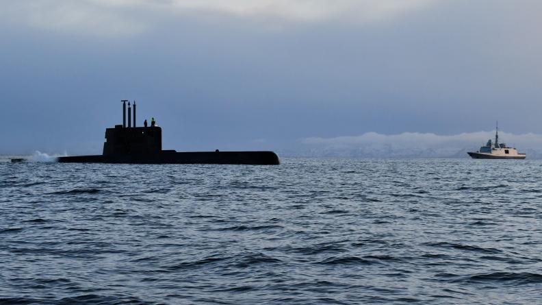 Atlantique Nord - Entraînement avec la marine norvégienne