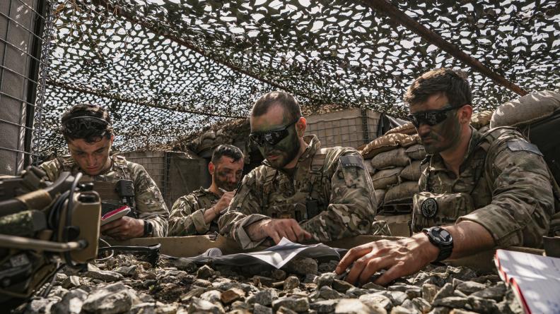 Bataillon multinational de l’OTAN en Roumanie - entraînement au combat