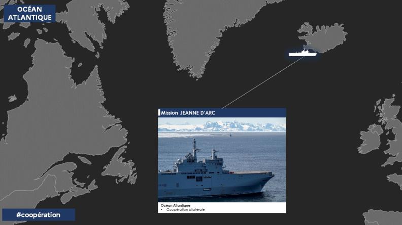 Point de situation des opérations zone Océan Atlantique