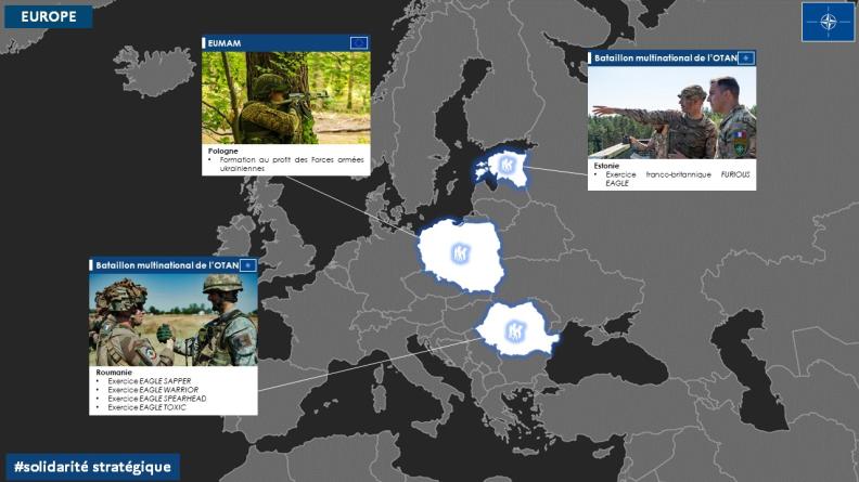 Point de situation des opérations zone Europe