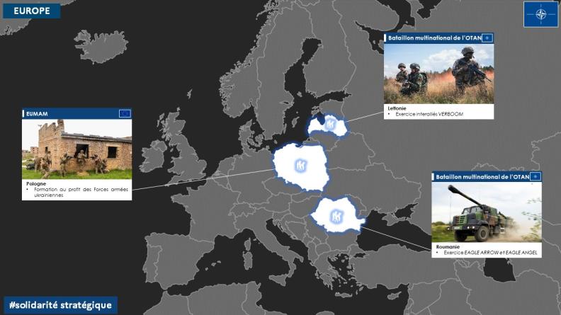Point de situation des opérations zone Europe