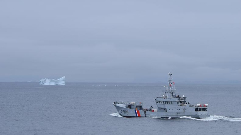 Atlantique Nord - patrouilleur Fulmar 