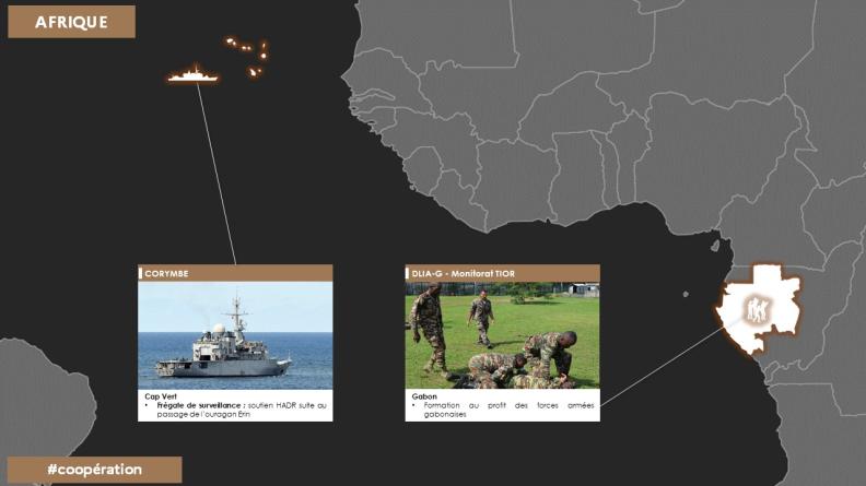 Point de situation des opérations zone Afrique