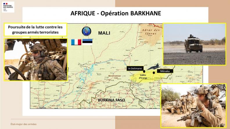 Carte Barkhane 2