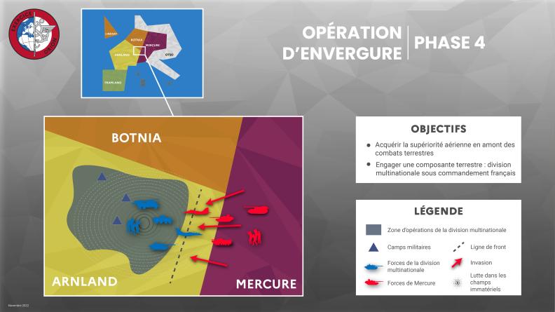 Exercice ORION - Phase 4 : opération d'envergure
