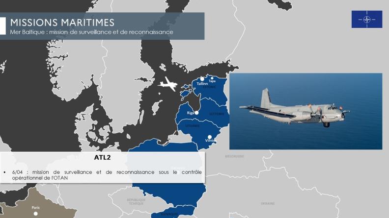 Mer Baltique : mission de surveillance et de reconnaissance