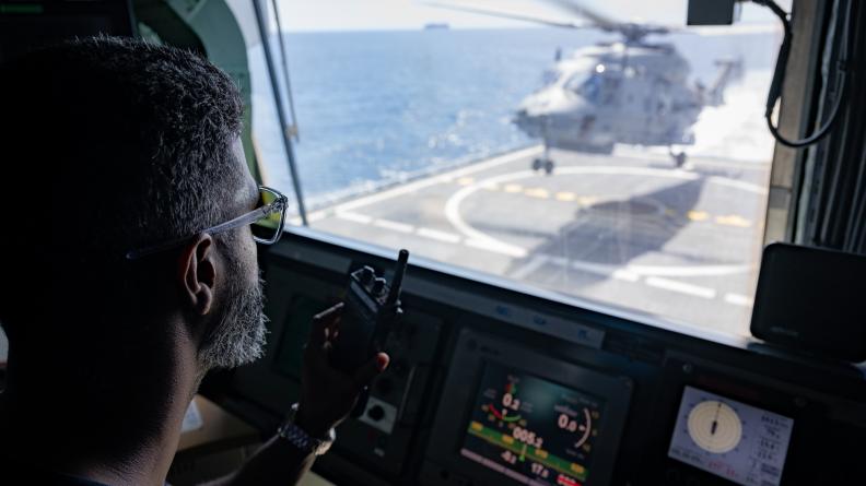 Surveillance maritime au profit de l’Alliance