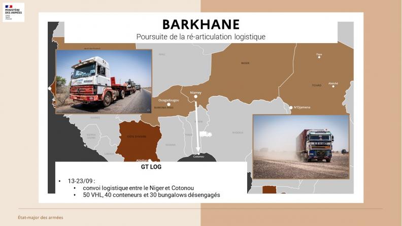 Poursuite de la ré-articulation logistique