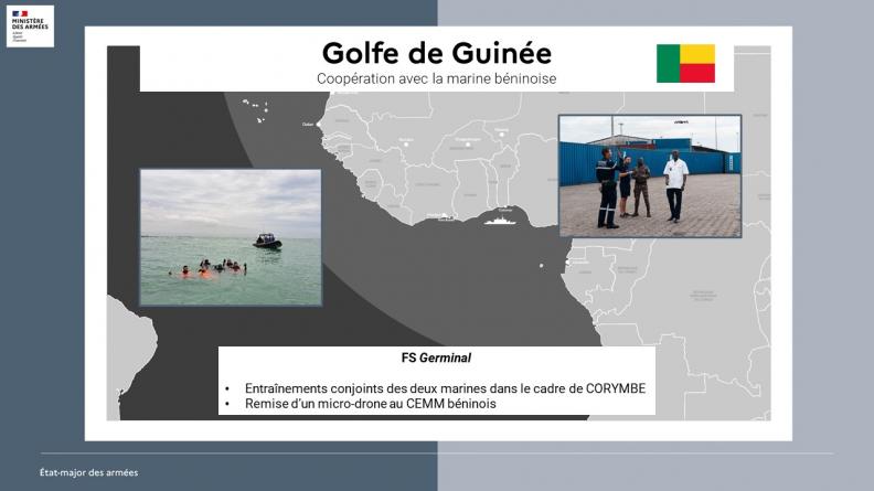 Coopération avec la marine béninoise